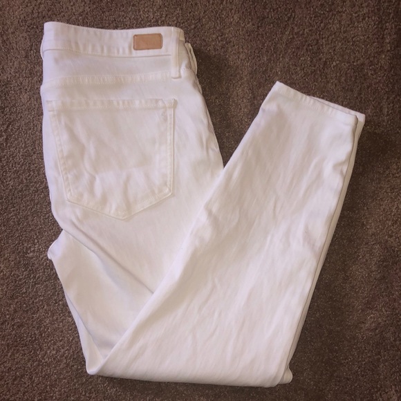 Joie Denim - Joie Jeans White Denim Skinny Crop Jeans Size 30